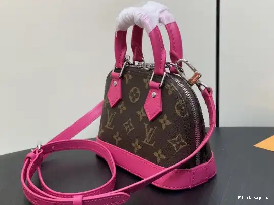 First bag ru LOUIS Alma-18*12*8cm Nano VUITTON 0607